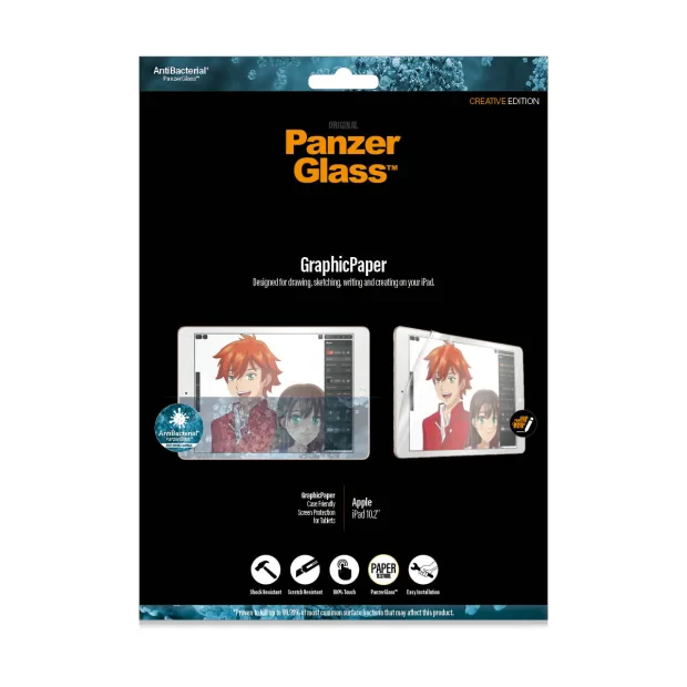 PanzerGlass GraphicPaperr Apple iPad 10.2&quot; - Paper Feel | Sticla de protectie pentru ecran