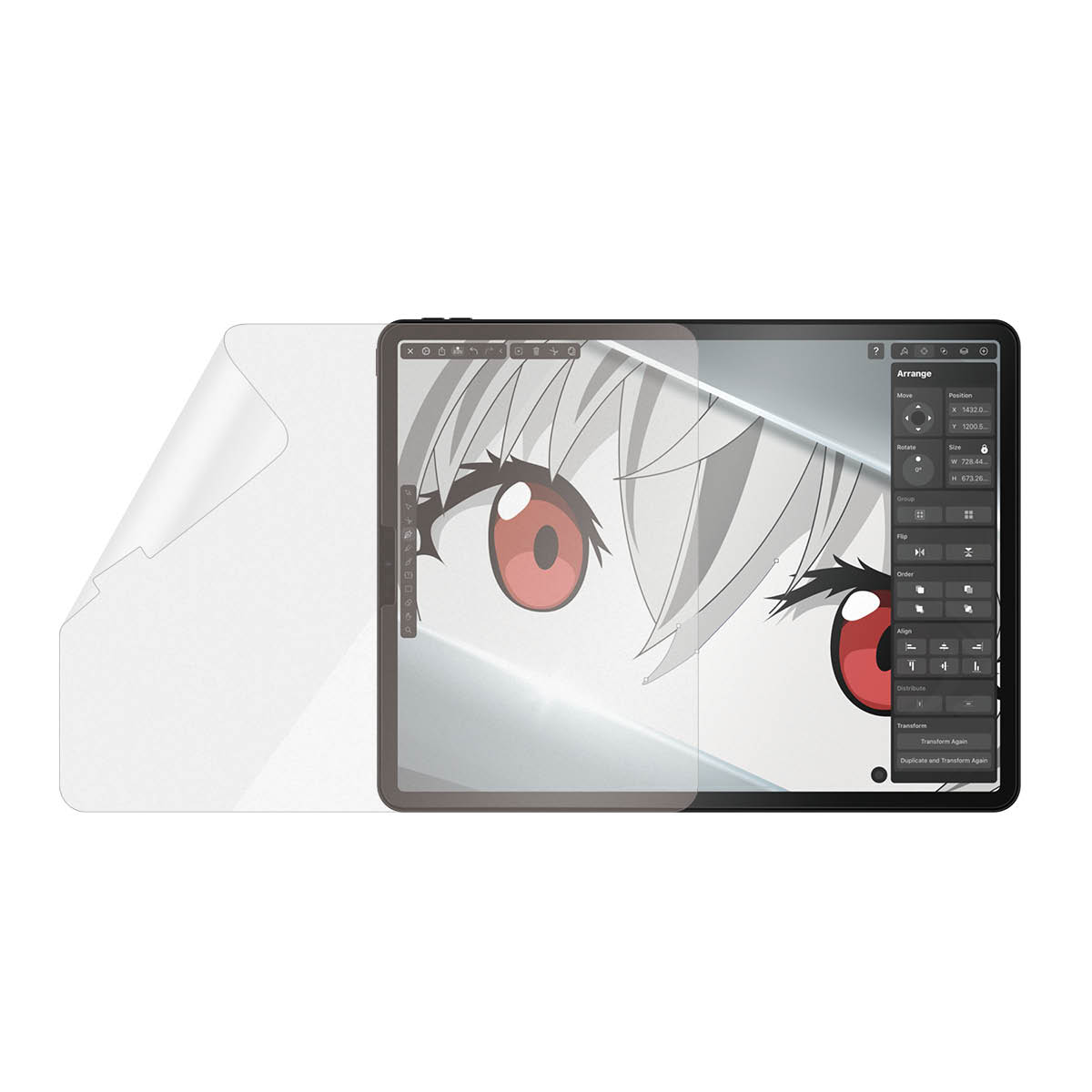 PanzerGlass GraphicPaperr Apple iPad Pro 12.9 - Paper Feel | Sticla de protectie pentru ecran thumb