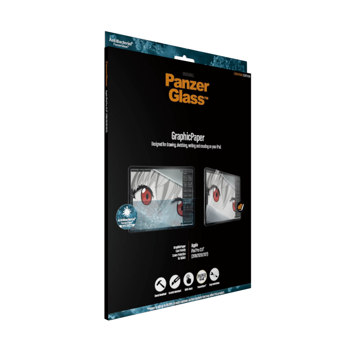 PanzerGlass GraphicPaperr Apple iPad Pro 12.9 - Paper Feel | Sticla de protectie pentru ecran thumb