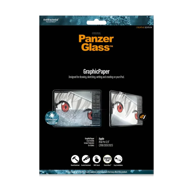 PanzerGlass GraphicPaperr Apple iPad Pro 12.9 - Paper Feel | Sticla de protectie pentru ecran