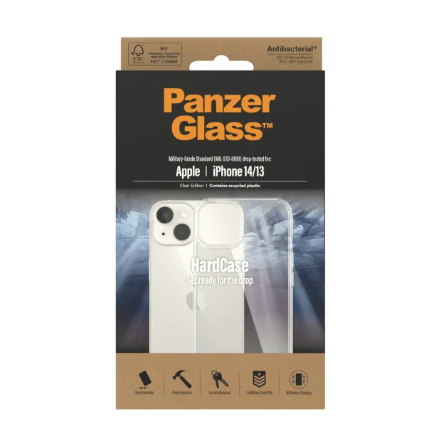 PanzerGlasstm HardCase Apple iPhone 14 | 13 | clar