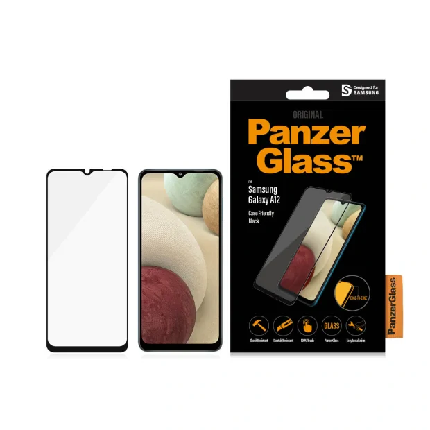 PanzerGlass Samsung Galaxy A12 | Sticla de protectie pentru ecran