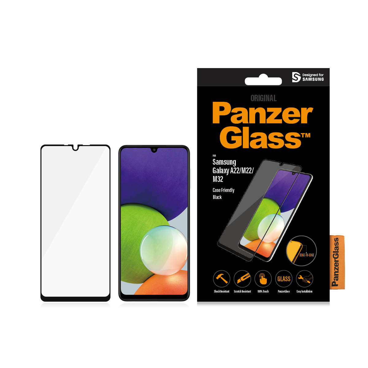 PanzerGlass Samsung Galaxy A22 | M22 | M32 | Sticla de protectie pentru ecran thumb