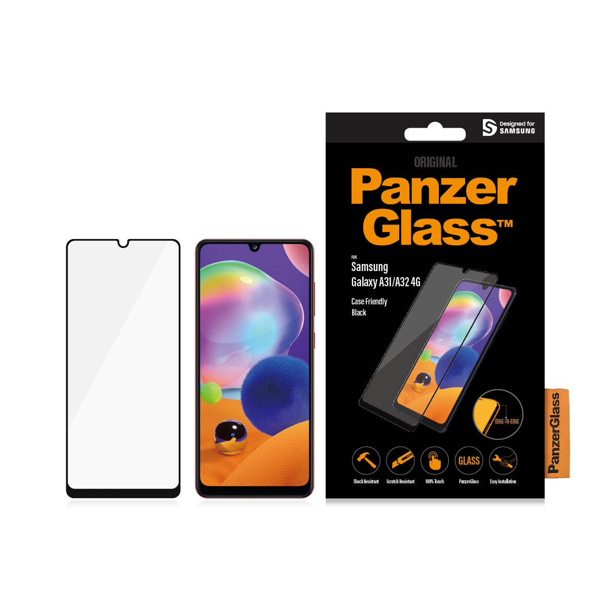 PanzerGlass Samsung Galaxy A31 | A32 | Sticla de protectie pentru ecran thumb