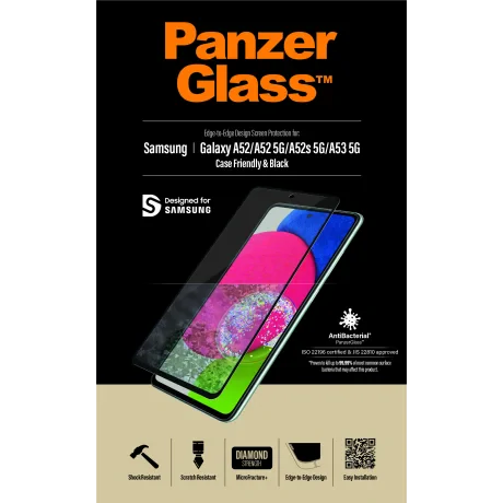 PanzerGlass Samsung Galaxy A52 | A52 5G | A52s 5G | A53 5G | Sticla de protectie pentru ecran