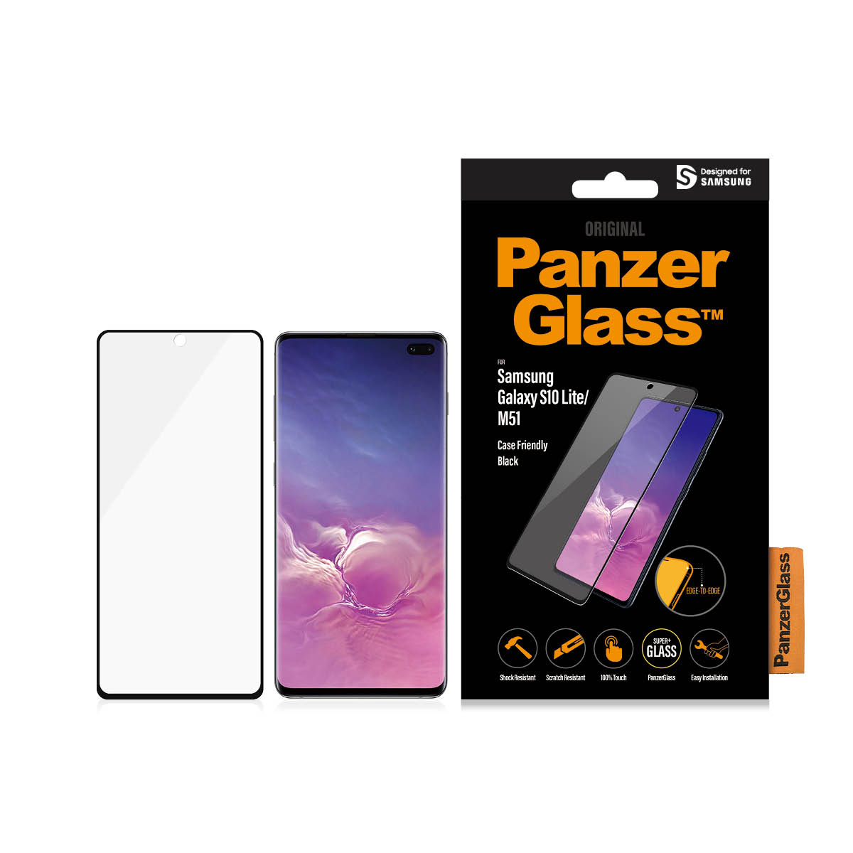 PanzerGlass Samsung Galaxy S10 Lite | M51 | Sticla de protectie pentru ecran thumb