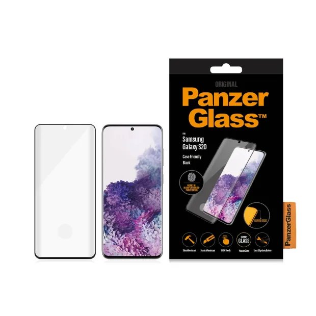 PanzerGlass Samsung Galaxy S20 | Sticla de protectie pentru ecran