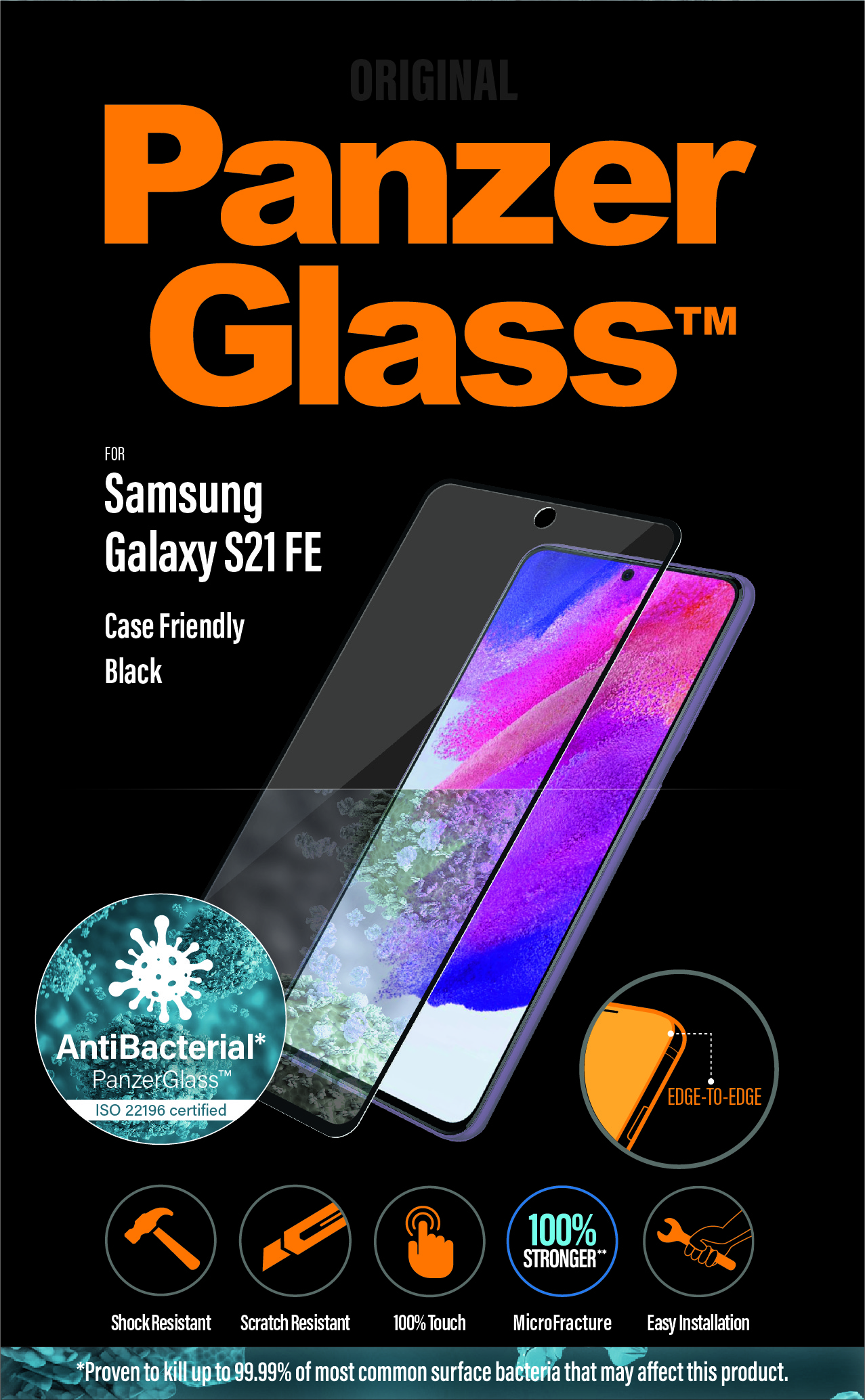 PanzerGlass Samsung Galaxy S21 FE | Sticla de protectie pentru ecran thumb