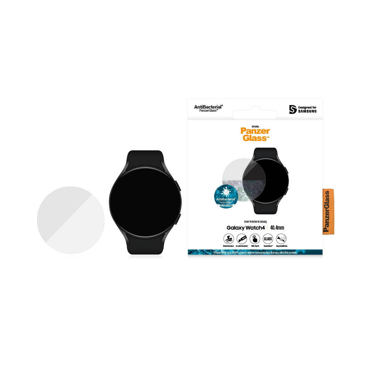 PanzerGlass Samsung Galaxy Watch 4 40,4 mm | Sticla de protectie pentru ecran thumb