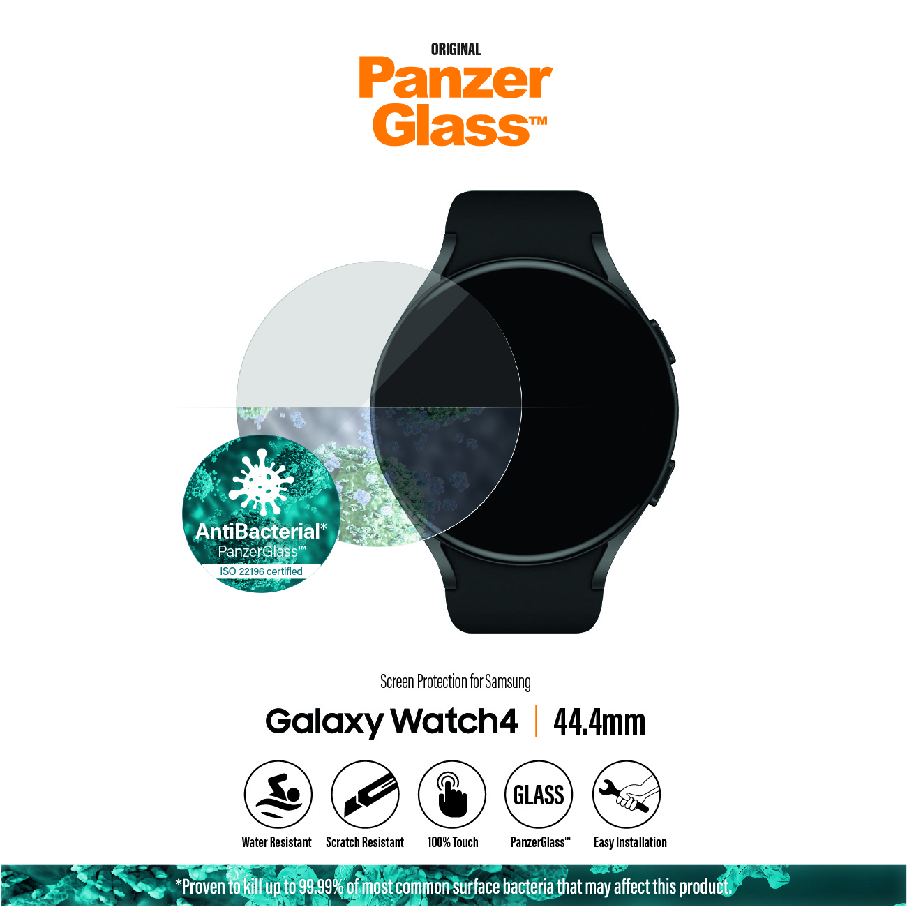 PanzerGlass Samsung Galaxy Watch 4 44mm | Sticla de protectie pentru ecran thumb