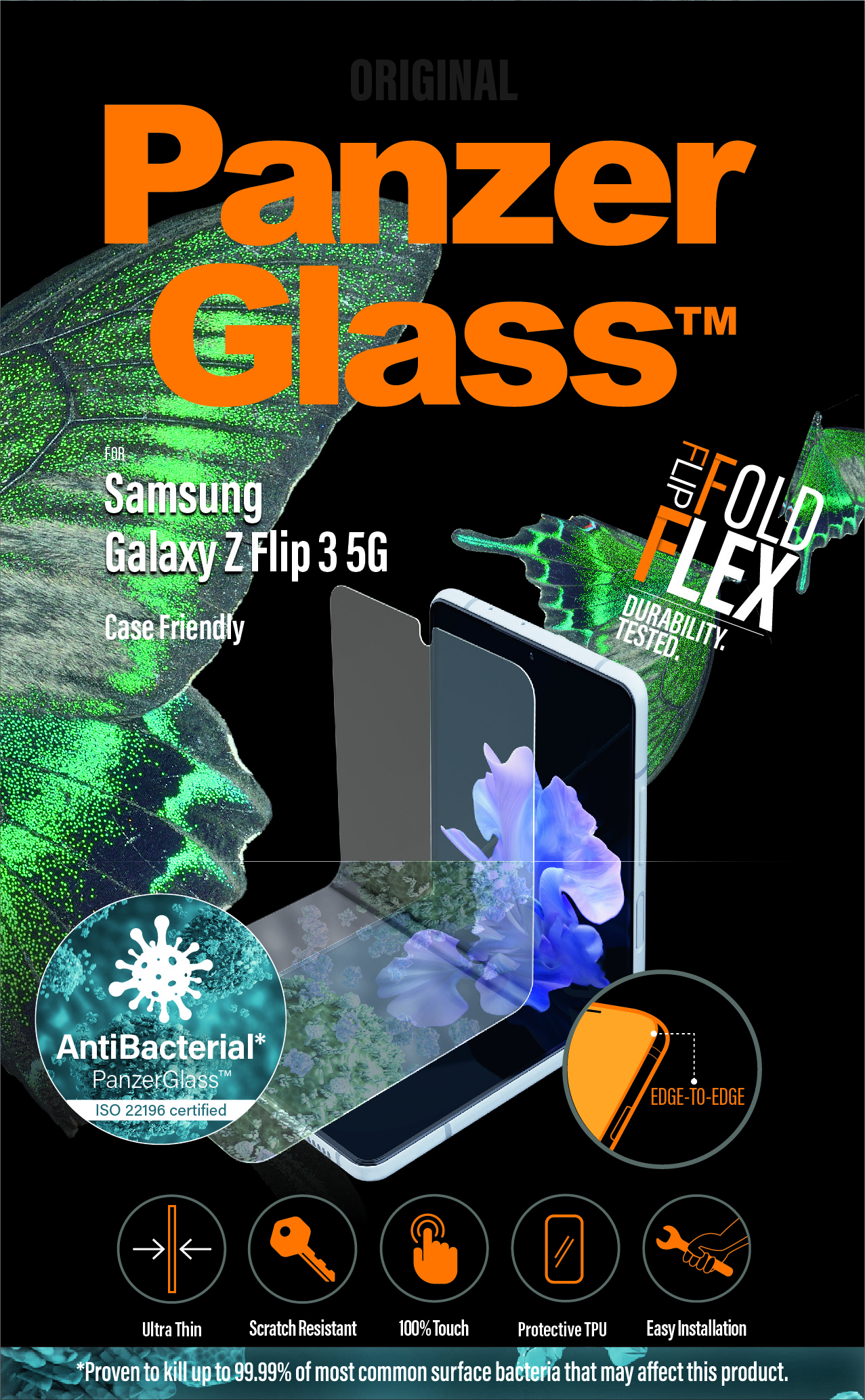 PanzerGlass Samsung Galaxy Z Flip3 5G | Protectie pentru ecran thumb