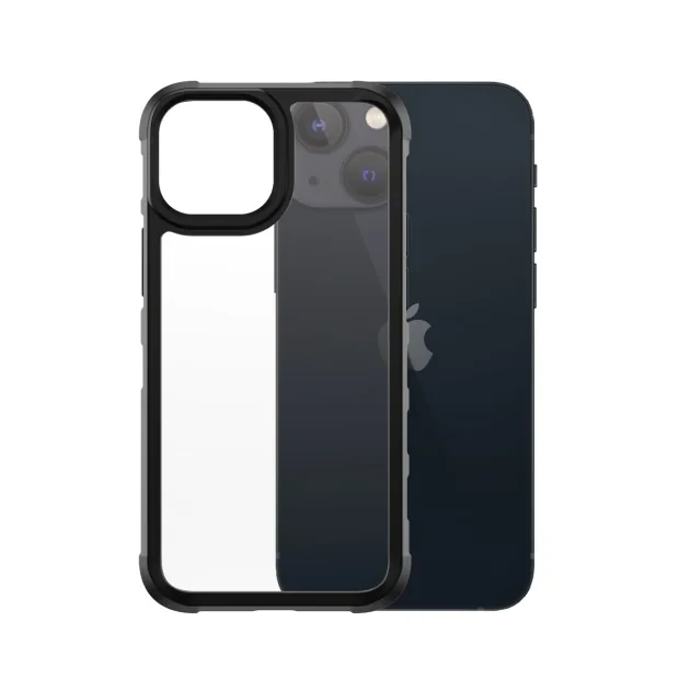 Husa Spate PanzerGlass pentru iPhone 13 Mini Rama Negru