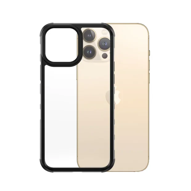 Husa PanzerGlasstm SilverBullet ClearCase Apple iPhone 13 Pro Max | Negru