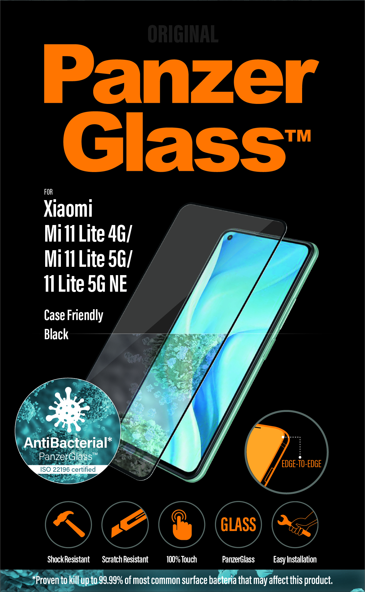 PanzerGlass Xiaomi Mi 11 Lite | Sticla de protectie pentru ecran thumb