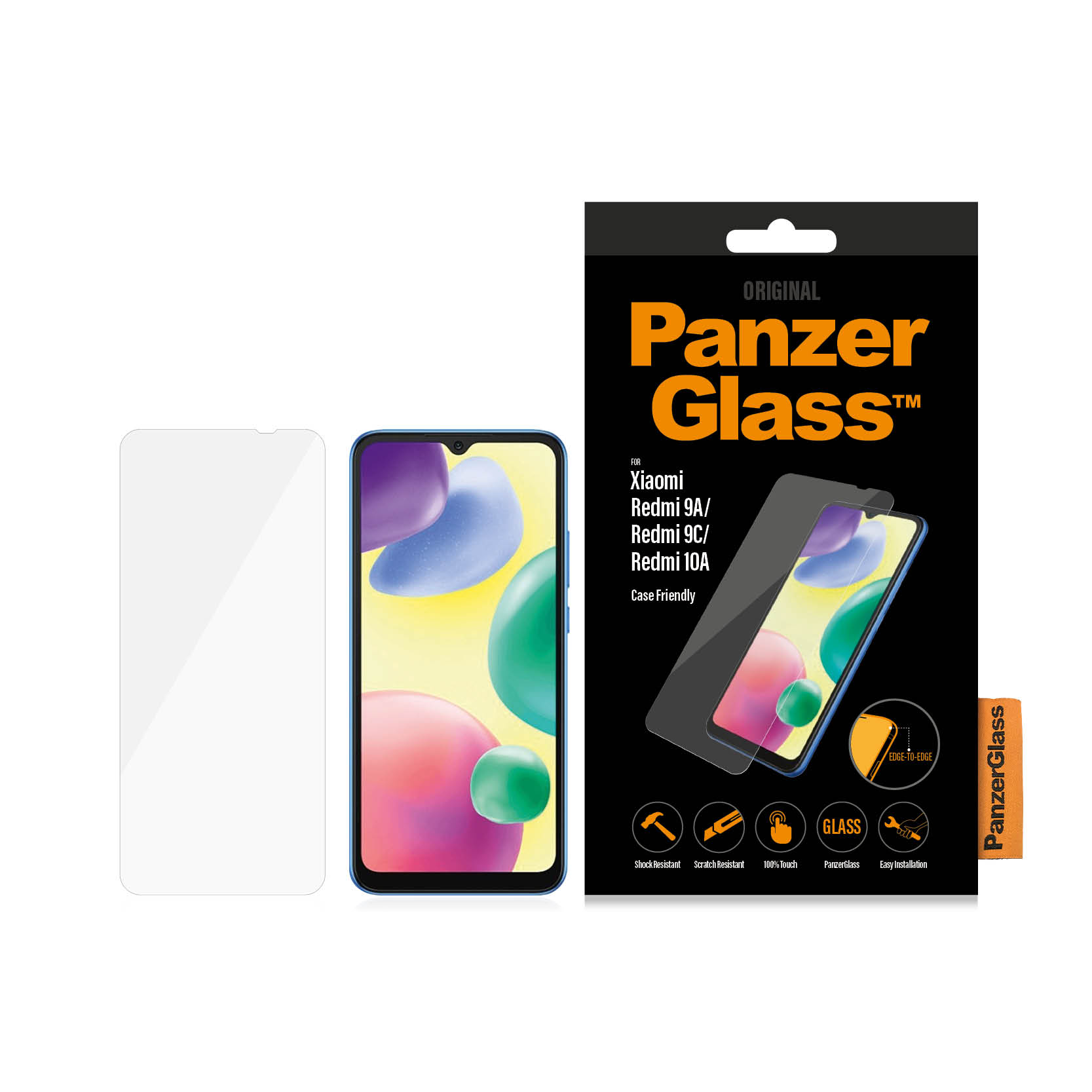 PanzerGlass Xiaomi Redmi 9A | 9C | Sticla de protectie pentru ecran thumb