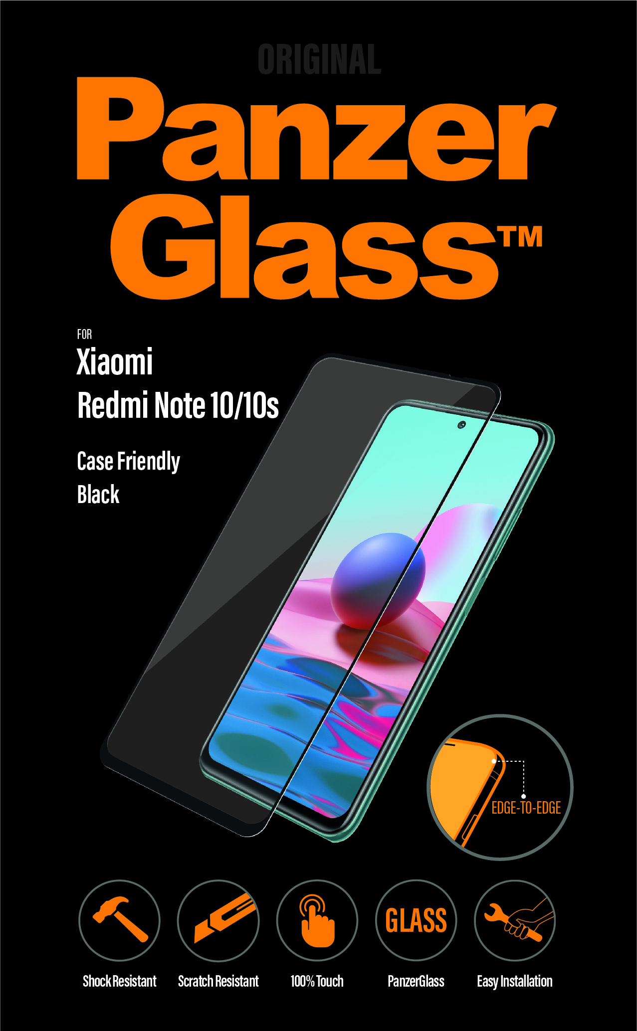 PanzerGlass Xiaomi Redmi Note 10 | 10S | Sticla de protectie pentru ecran thumb