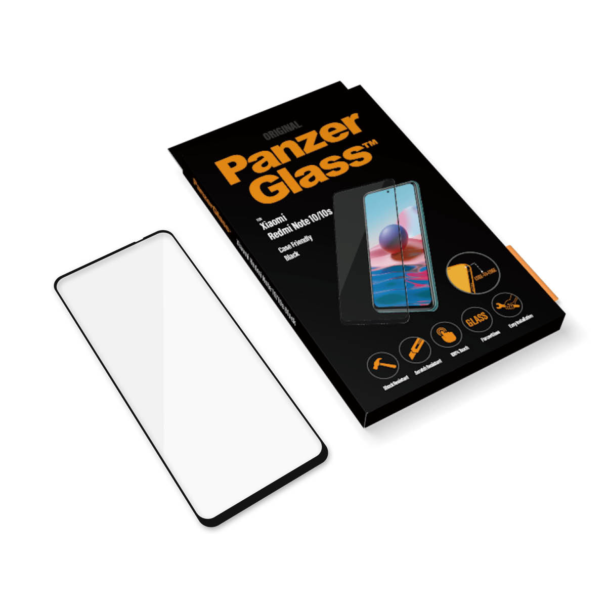 PanzerGlass Xiaomi Redmi Note 10 | 10S | Sticla de protectie pentru ecran thumb