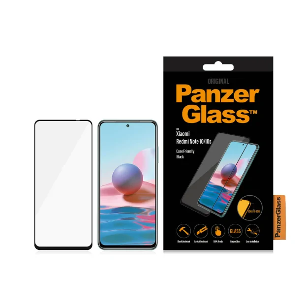 PanzerGlass Xiaomi Redmi Note 10 | 10S | Sticla de protectie pentru ecran