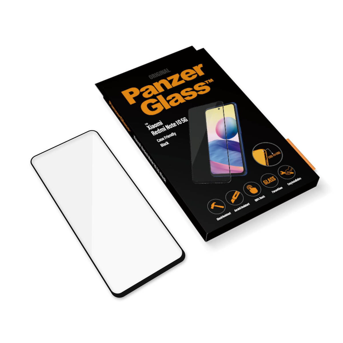 PanzerGlass Xiaomi Redmi Note 10 5G | Sticla de protectie pentru ecran thumb