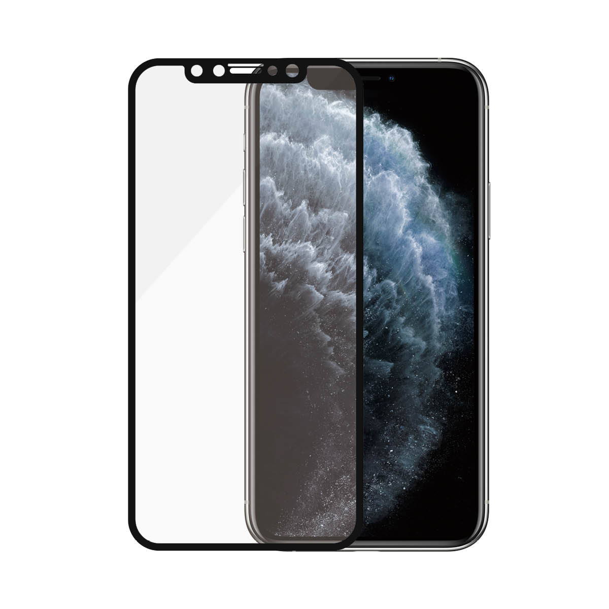 Protector de ecran anti-orbire PanzerGlass Apple iPhone 11 Pro | Xs | X | De la margine la margine thumb