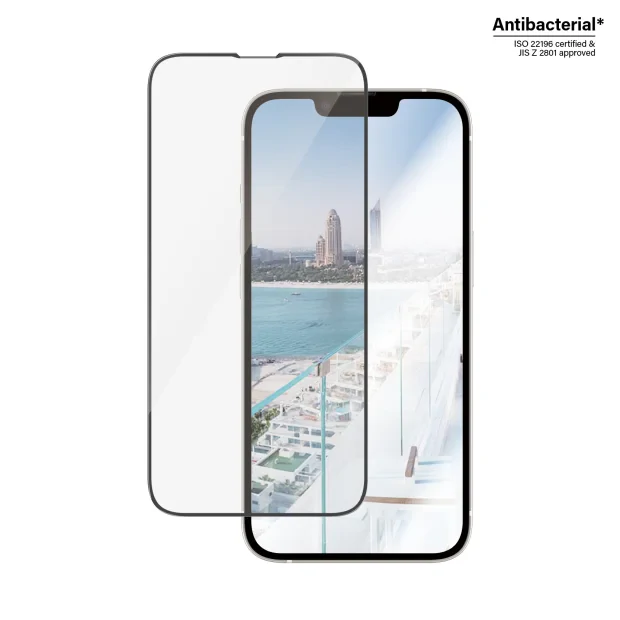 Protector de ecran antireflex PanzerGlass Apple iPhone 14 | 13 | 13 Pro | Potrivire ultra-larga cu. EasyAligner