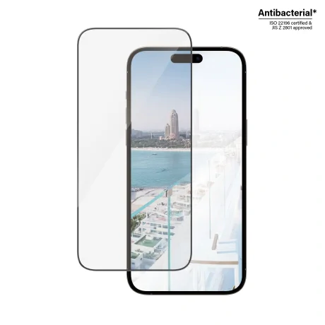 Protector de ecran antireflex PanzerGlass Apple iPhone 14 Pro Max | Potrivire ultra-larga cu EasyAligner