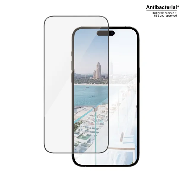 Protector de ecran antireflex PanzerGlass Apple iPhone 14 Pro Max | Potrivire ultra-larga cu EasyAligner