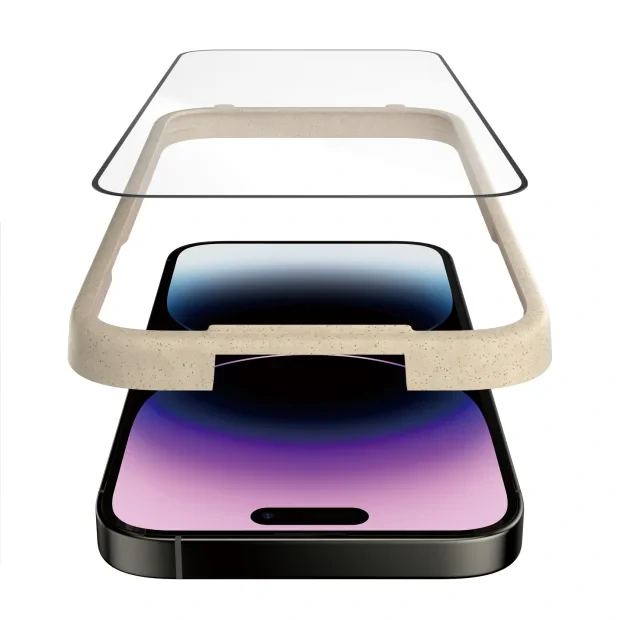Protector de ecran antireflex PanzerGlass Apple iPhone 14 Pro Max | Potrivire ultra-larga cu EasyAligner
