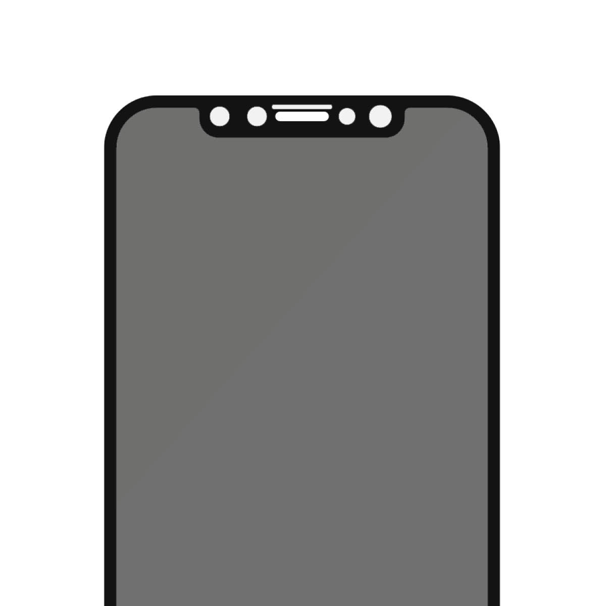 Folie Sticla Privacy PanzerGlass pentru iPhone XR/11 Negru thumb