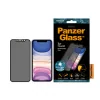 Folie Sticla Privacy PanzerGlass pentru iPhone XR/11 Negru