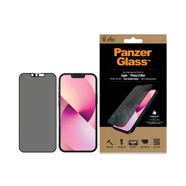 Folie de protectie PanzerGlass Apple iPhone 13 Mini | De la margine la margine