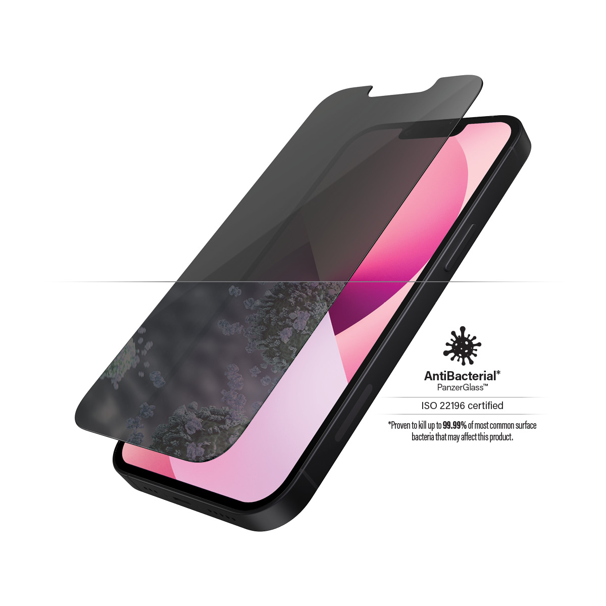 Protector de ecran de privacy PanzerGlass Apple iPhone 13 Mini | Potrivire standard thumb