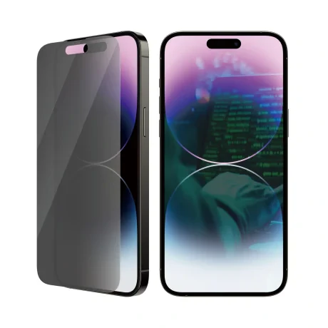 Folie sticla privacy PanzerGlass Apple iPhone 14 Pro Max | Fit clasic