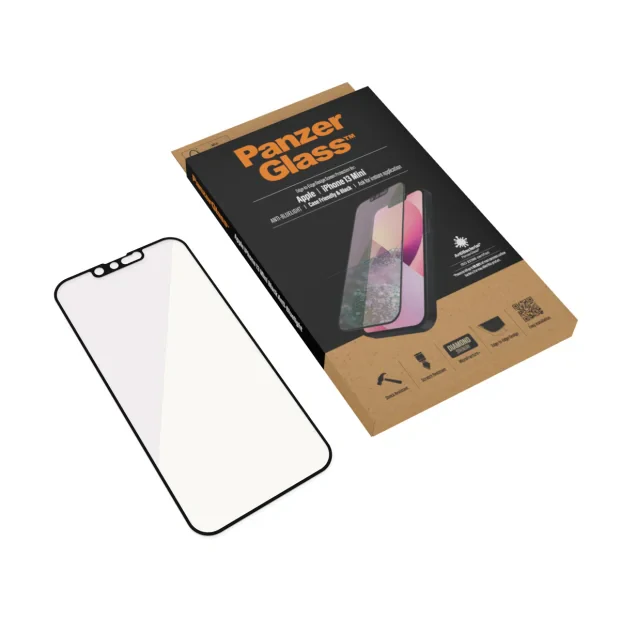 Protector de ecran PanzerGlass anti-lumina albastra Apple iPhone 13 Mini | De la margine la margine