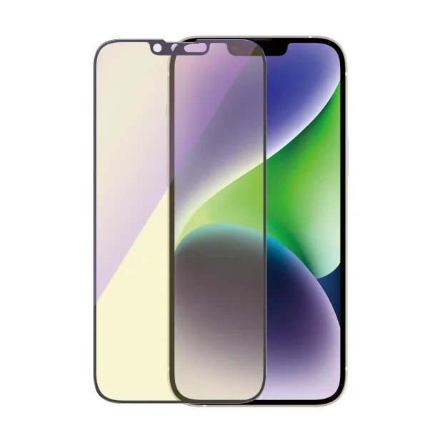 Folie Sticla PanzerGlass UWF AB pentru iPhone 13 Pro Max/14 Plus cu Aplicator Negru