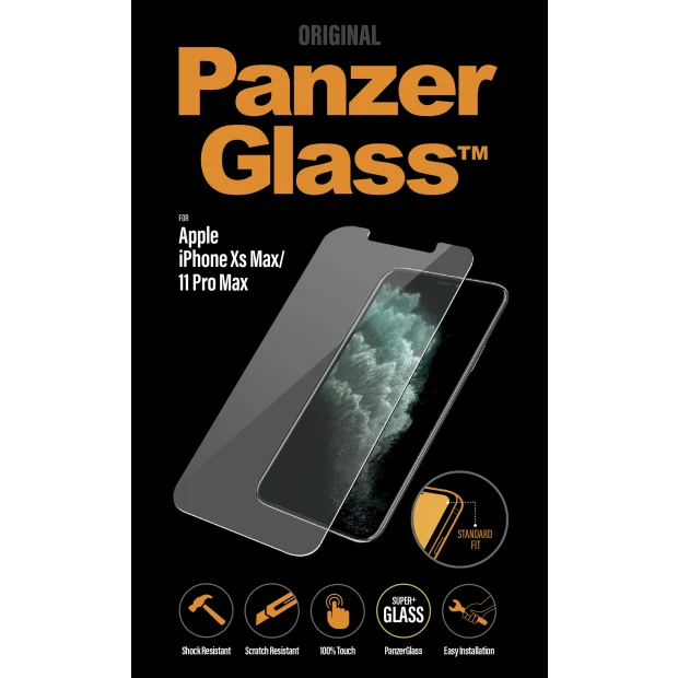 Protector de ecran PanzerGlass Apple iPhone 11 Pro Max | Xs Max | Potrivire standard