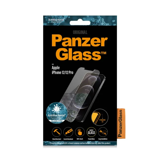 Protector de ecran PanzerGlass Apple iPhone 12 | 12 Pro | Potrivire standard