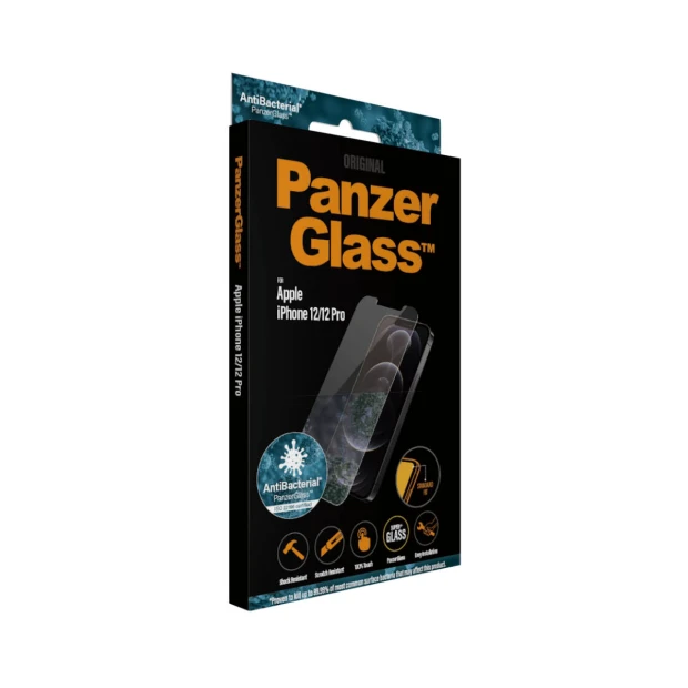 Protector de ecran PanzerGlass Apple iPhone 12 | 12 Pro | Potrivire standard