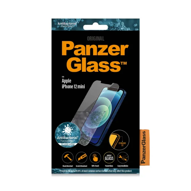 Protector de ecran PanzerGlass Apple iPhone 12 Mini | Potrivire standard