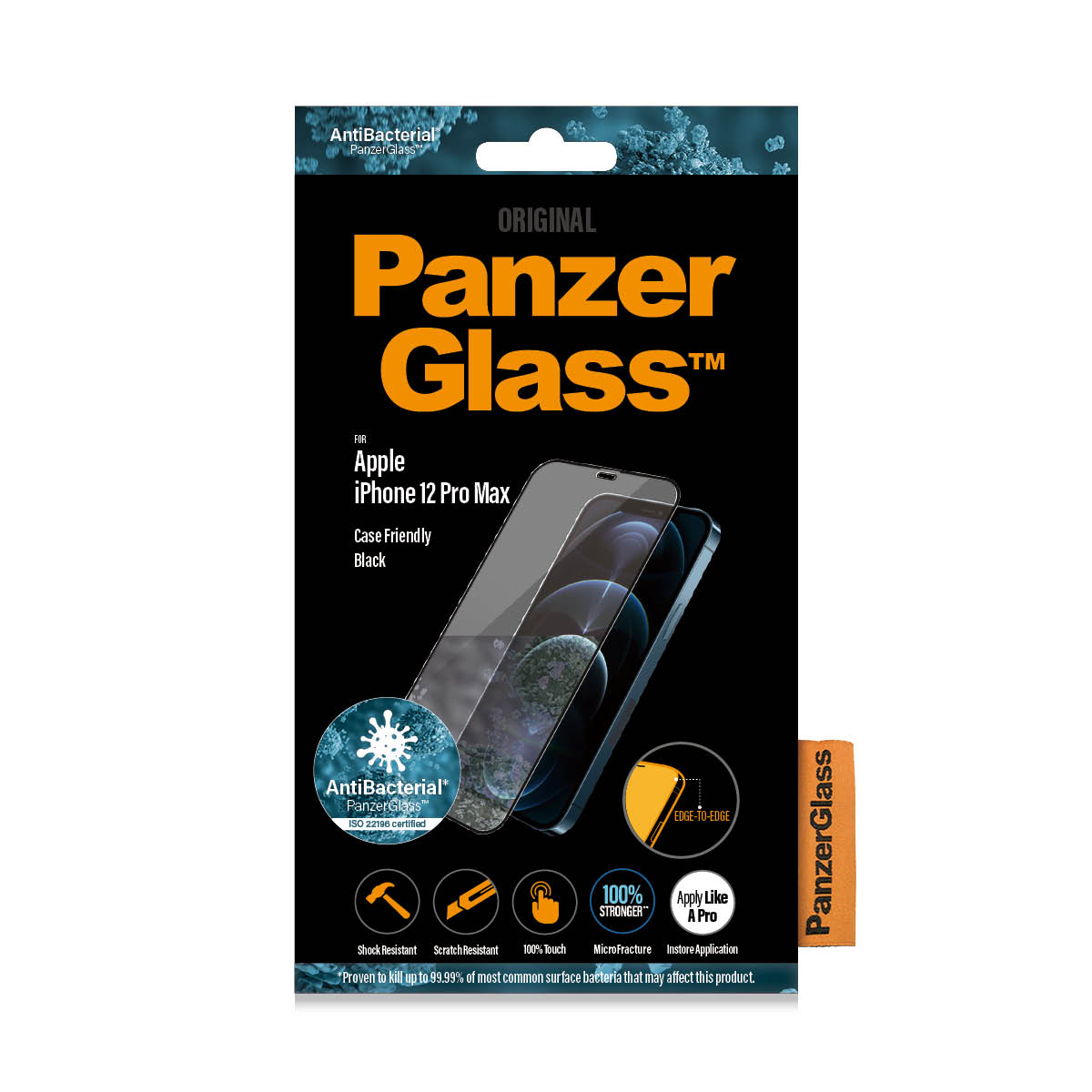 Protector de ecran PanzerGlass Apple iPhone 12 Pro Max | De la margine la margine thumb