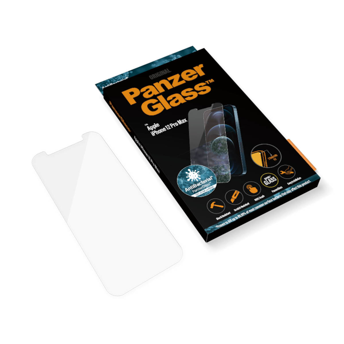 Protector de ecran PanzerGlass Apple iPhone 12 Pro Max | Potrivire standard thumb