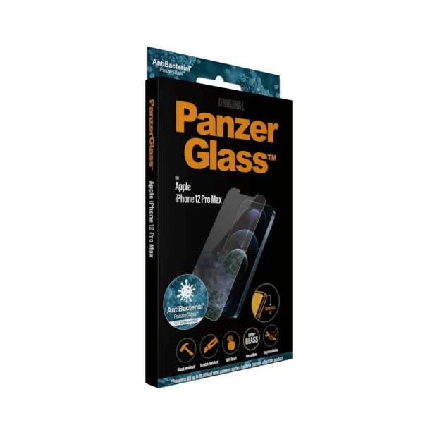 Protector de ecran PanzerGlass Apple iPhone 12 Pro Max | Potrivire standard