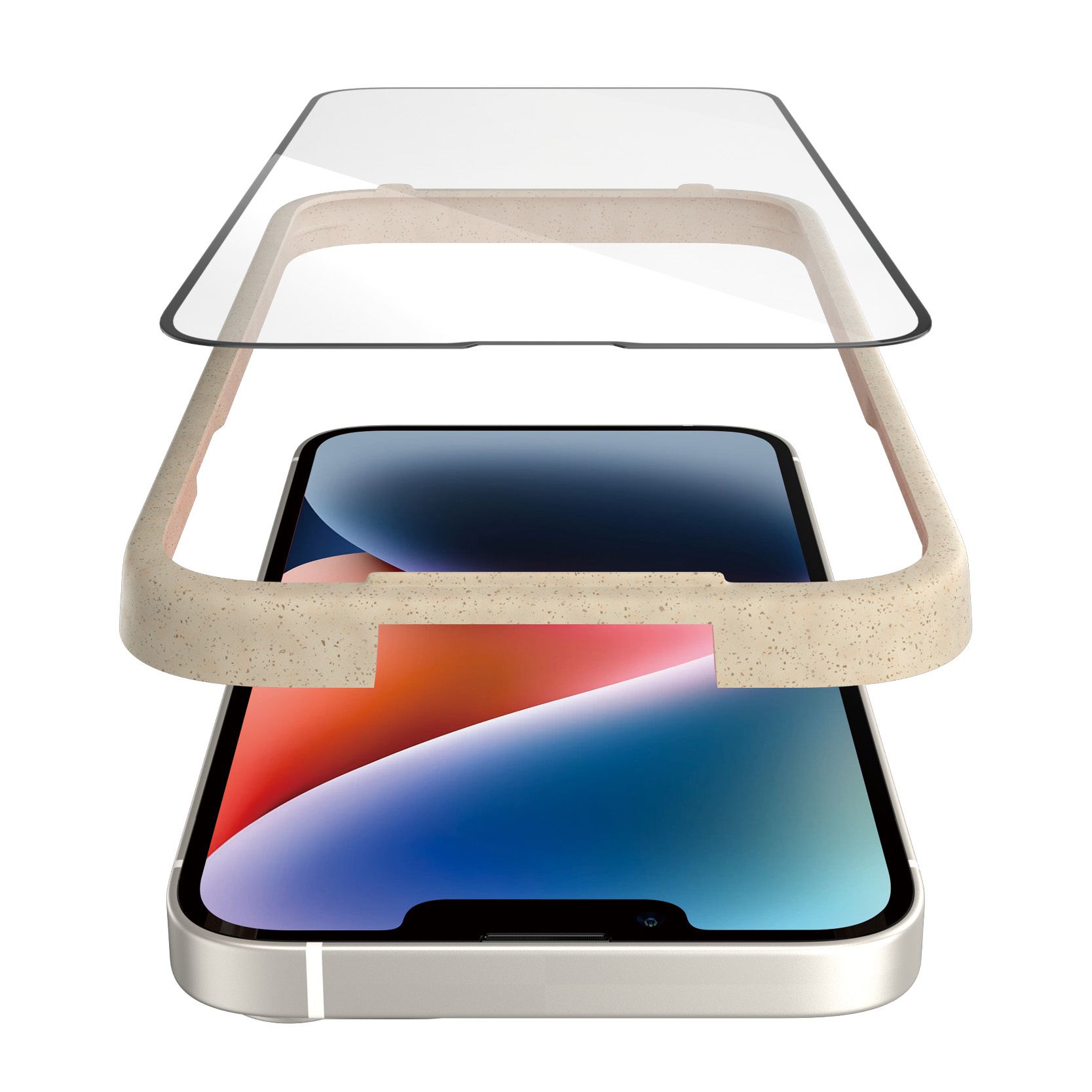 Protector de ecran PanzerGlass Apple iPhone 14 | 13 | 13 Pro | Potrivire ultra-larga cu. EasyAligner thumb