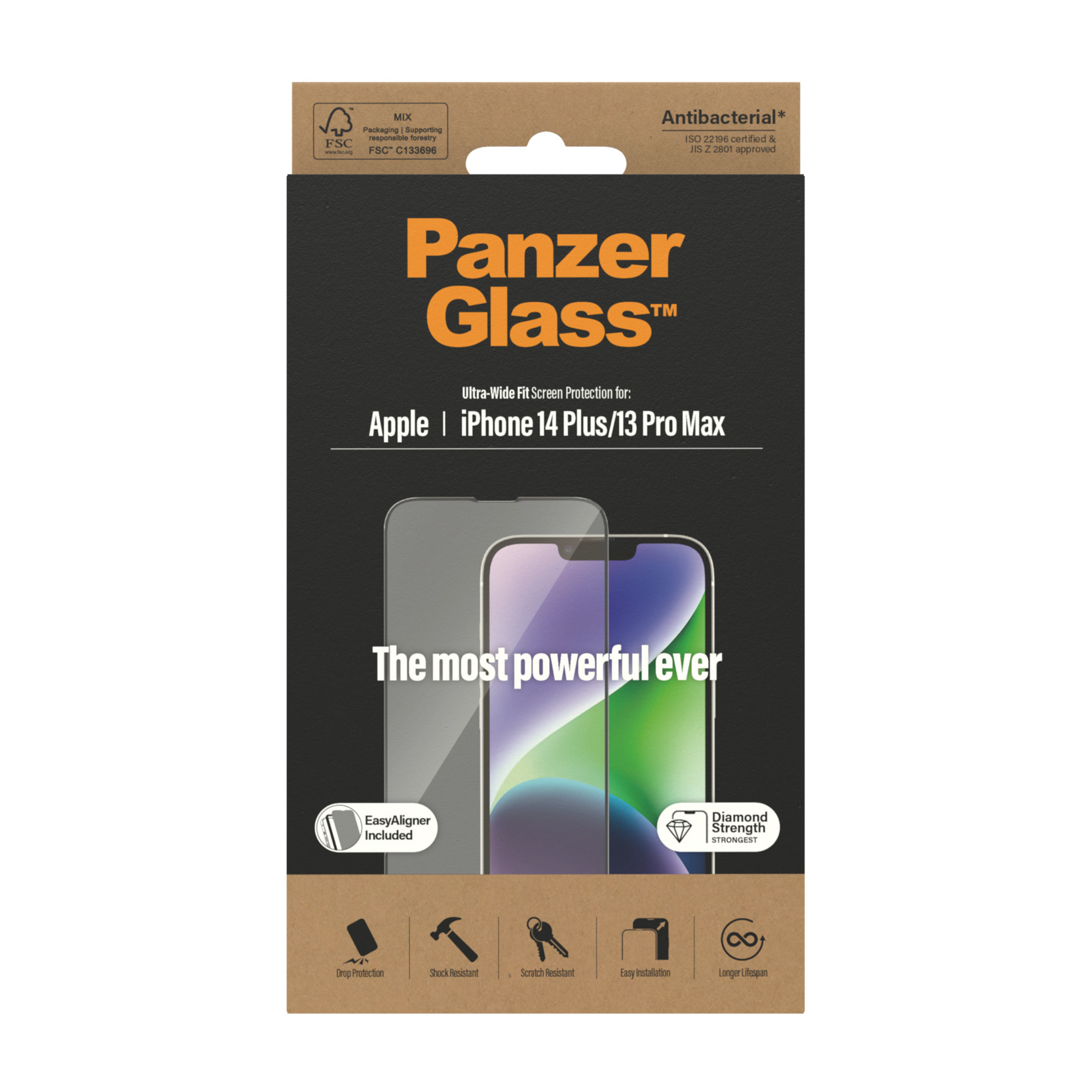 Protector de ecran PanzerGlass Apple iPhone 14 Plus | 13 Pro Max | Potrivire ultra-larga cu. EasyAligner thumb