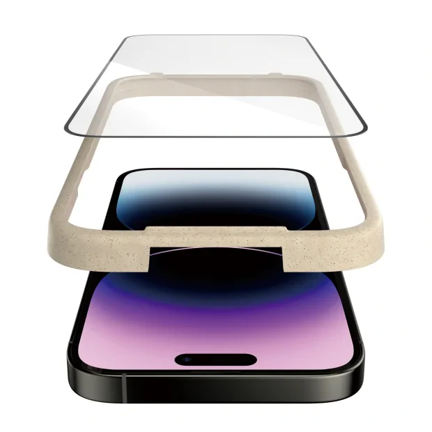 Protector de ecran PanzerGlass Apple iPhone 14 Pro Max | Potrivire ultra-larga cu. EasyAligner