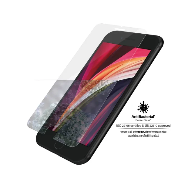 Folie Sticla PanzerGlass pentru iPhone 6/6s/7/8/SE (2020/2022) Transparent