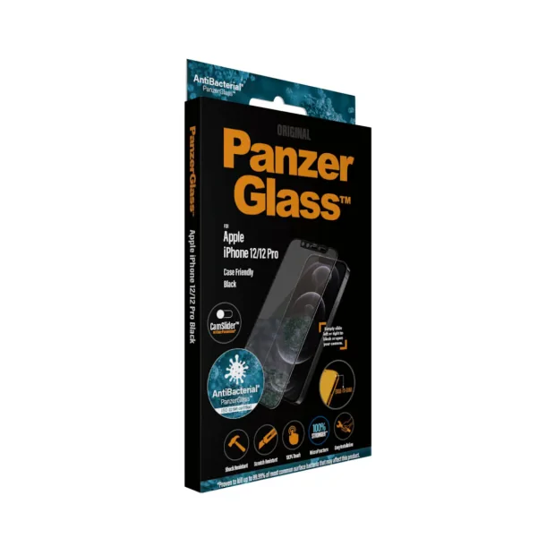 Protector de ecran PanzerGlass CamSliderr Apple iPhone 12 | 12 Pro | De la margine la margine