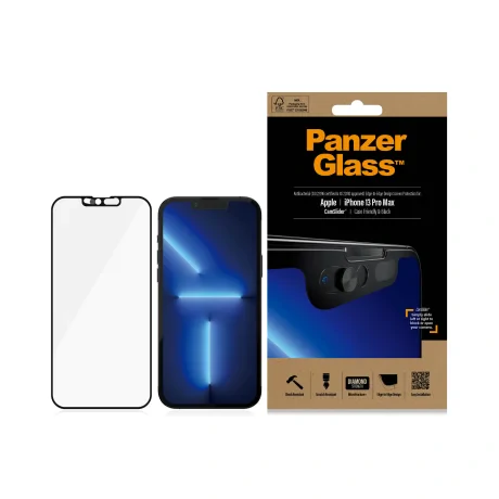 Protector de ecran PanzerGlass CamSliderr Apple iPhone 13 Pro Max | De la margine la margine