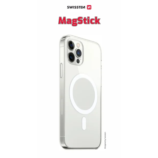 SWISSTEN CLEAR JELLY MagStick IPHONE XS Max TRANSPARENT