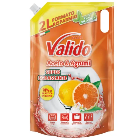 VALIDO GEL DE VASE CU OTET SI CITRICE, REZERVA, 2 L